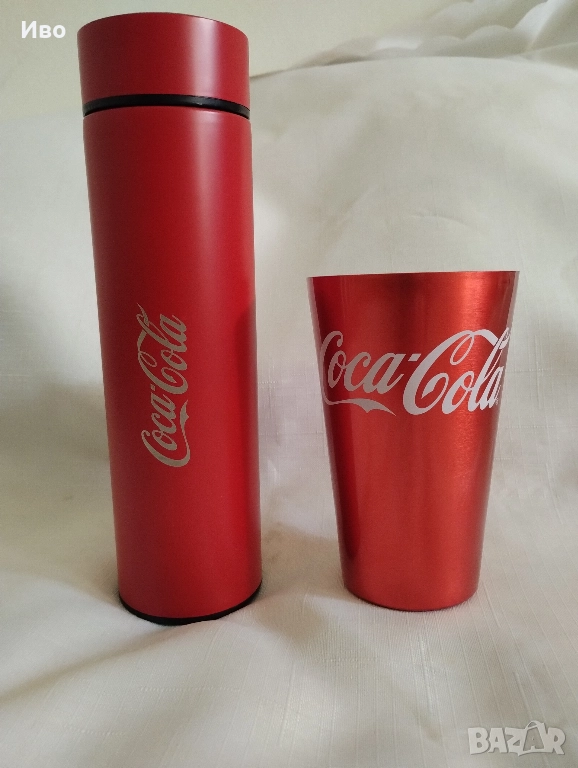 Термос и чаша Coca Cola, снимка 1