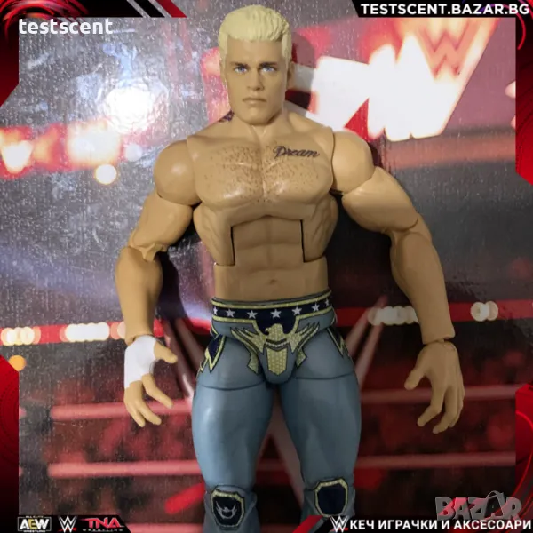 Екшън фигура WWE Cody Rhodes The American Nightmare Коуди Роудс Mattel Elite Series играчка figure, снимка 1