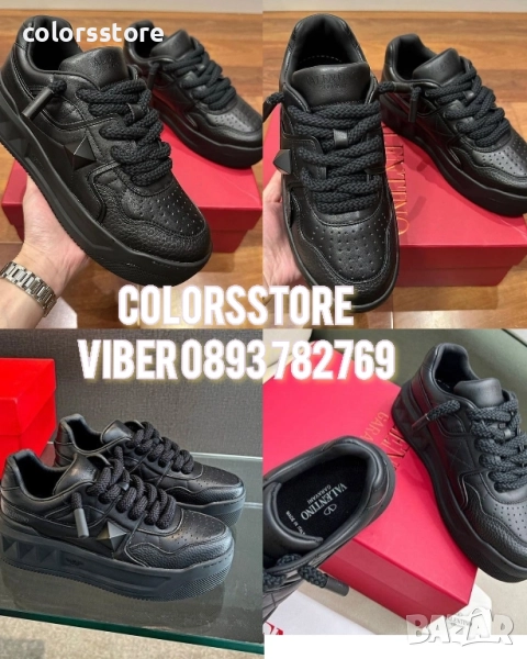 Мъжки черни кецове Valentino/BR202p, снимка 1