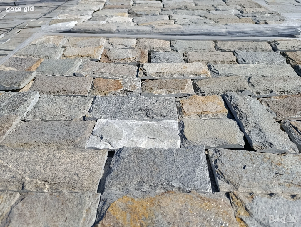 Облицовъчен камък гнайс – прави линии, модерна визия, доставка в цялата страна, снимка 1