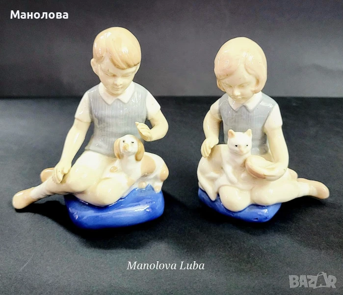 Две порцеланови фигурки Gräfenthal., снимка 1