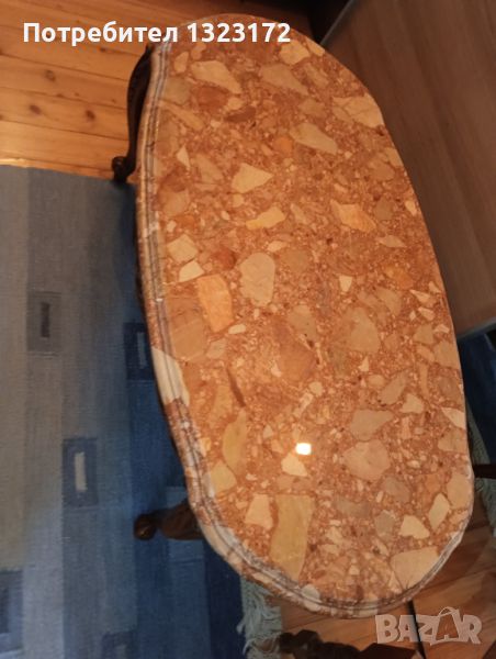 Маса с мраморен плот , снимка 1