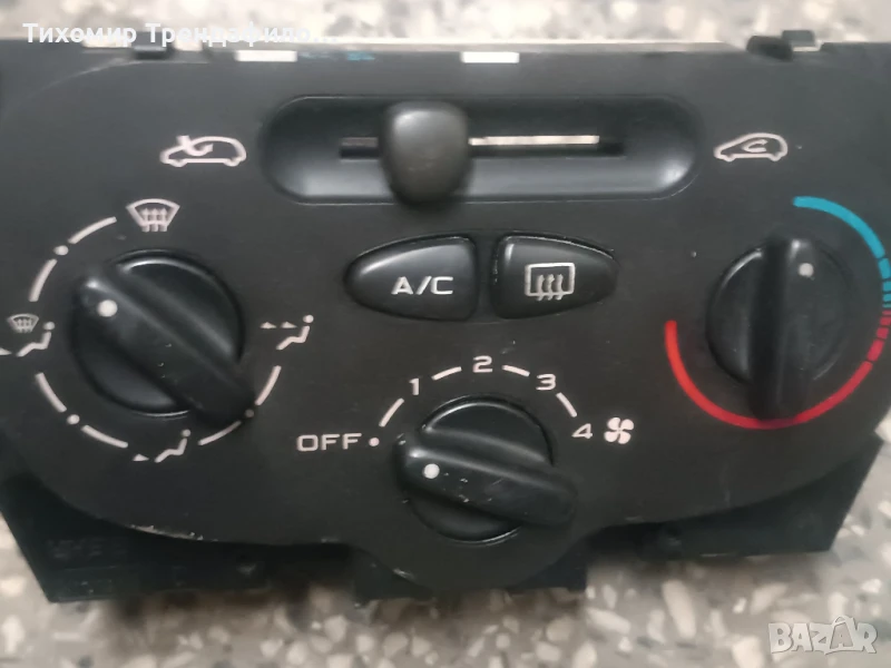 1999 PEUGEOT 206 CLIMATE CONTROL UNIT BEHR 82191 климатик панел пежо 206 , снимка 1