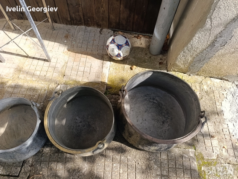 Стари медни котли , снимка 1