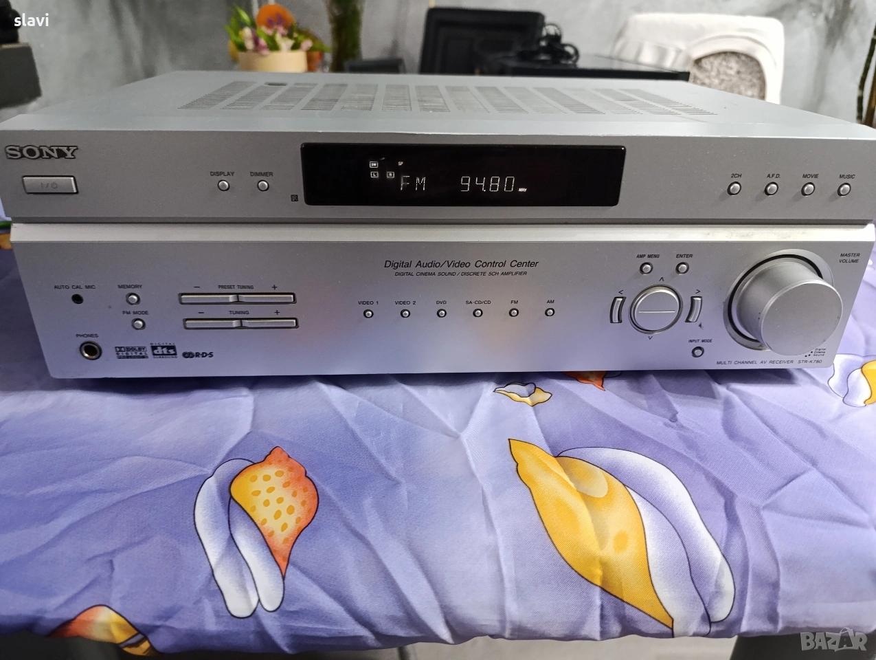 Receiver SONY STR-K-780 , снимка 1