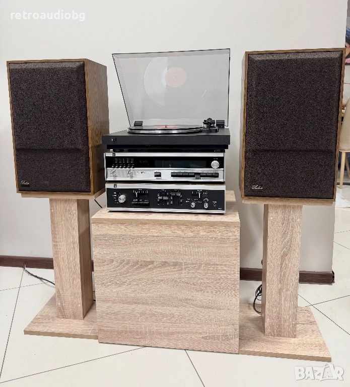 🔊Винтидж аудио сет DUAL усилвател + тунер + грамофон + тонколони AUDION - Made in Germany🔊, снимка 1