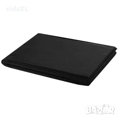 vidaXL Фотографски фон, памук, черен, 600х300 см(SKU:190009), снимка 1