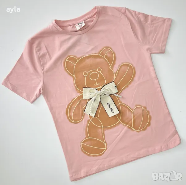 Розова тениска, снимка 1