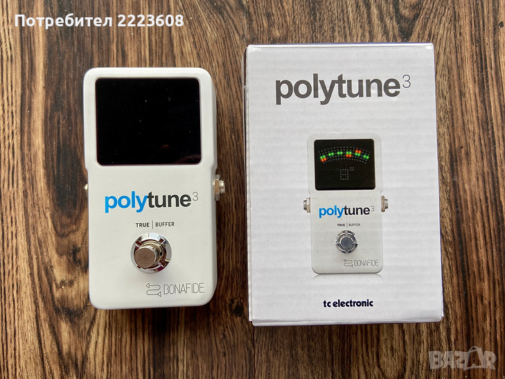 tc electronic PolyTune 3 Tuner-Buffer, снимка 1