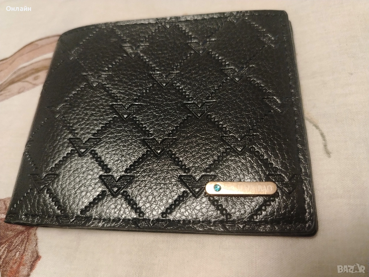 мъжки Протофейл черен кожен , снимка 1