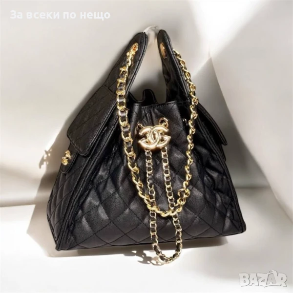 Chanel Дамска Чанта С Дръжка Синджир 20х27см - Налични Различни Цветове Код E66, снимка 1