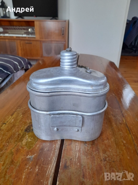 Стара военна манерка,канчета, снимка 1