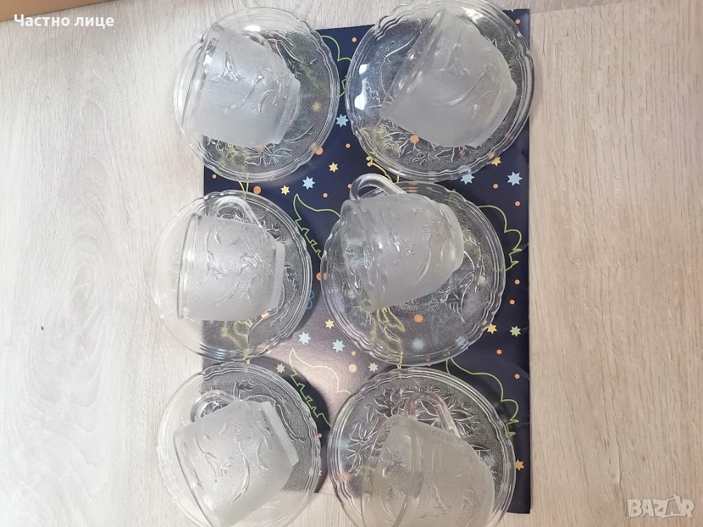 Нов сервиз за кафе без кутия, снимка 1