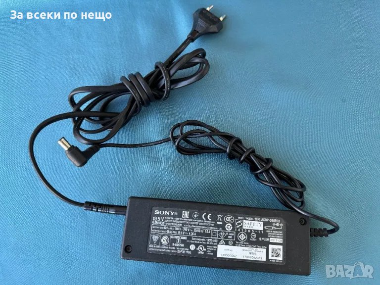 Оригинално Захранване за телевизор SONY  85W 19.5V 4.36A, снимка 1