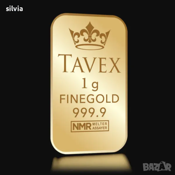 абонаментно златно кюлче Tavex-1 грам , снимка 1