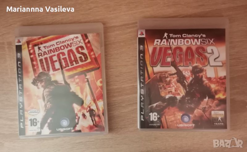 PS3 Игри Tom Clancy's Rainbow Six Vegas 1 и 2, снимка 1