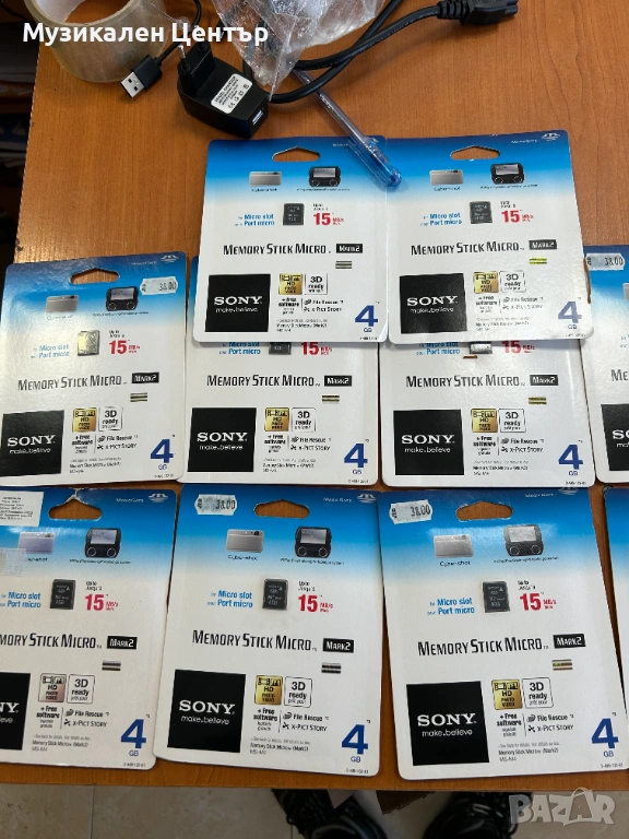 Sony - Карта памет 4GB, снимка 1