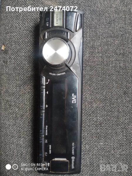 панел за авто Bluetooth плеър jvc, снимка 1