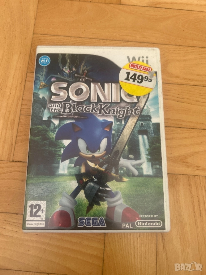 Nintendo Wii Sonic and the Black Knight, снимка 1