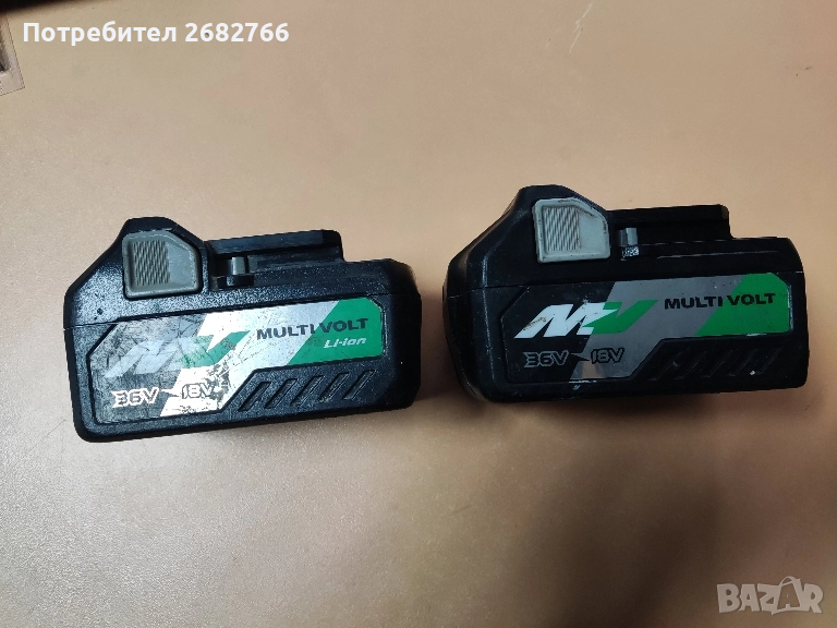 батерия hikoki BSL36A18 multivolt, снимка 1