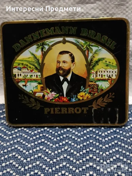 Винтидж Метална Табакера, снимка 1