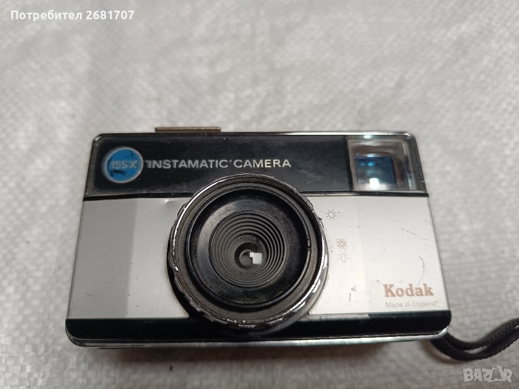 фотоапарат KODAK 155X 'INSTAMATIC' POINT AND SHOOT, снимка 1