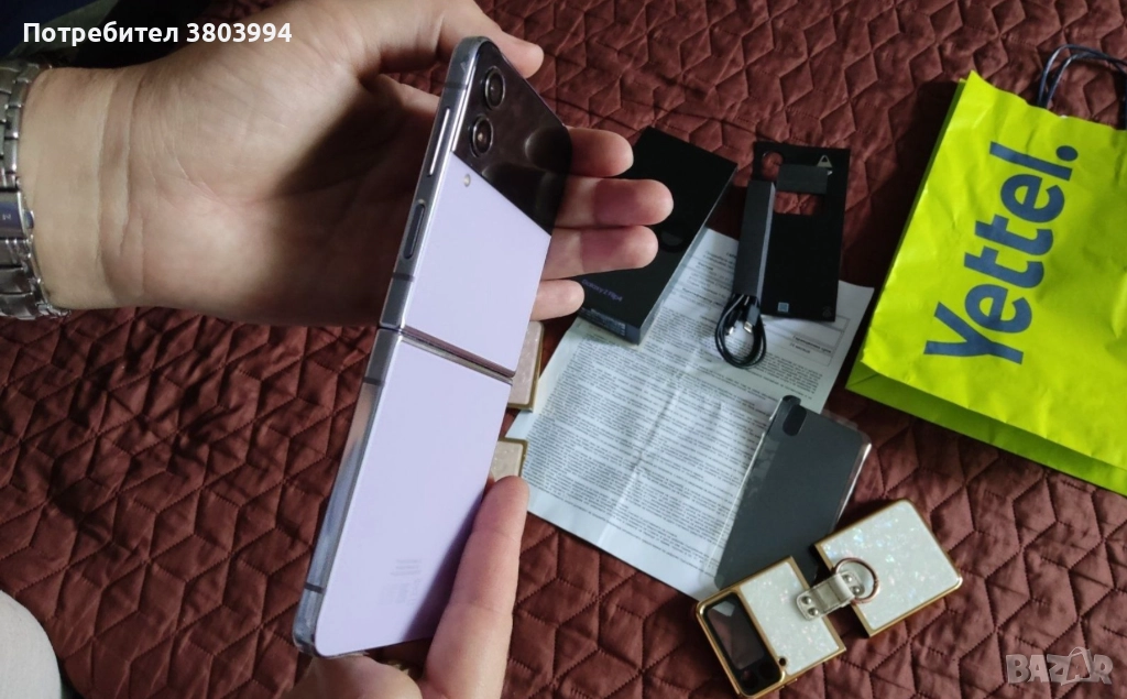 Samsung flip 5 Отлично състояние! 256 gb, снимка 1