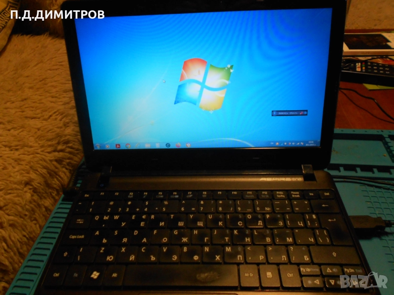 Lapтtop  aser  aspire one 722-/ ЗА ЧАСТ, снимка 1