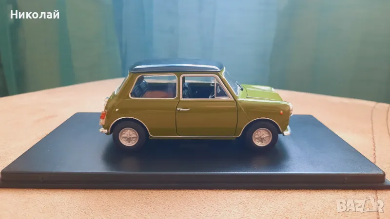 1972 Innocenti Mini Cooper MK3 1300 1:24 Leo Models Diecast Колекционерски модел количка, снимка 1