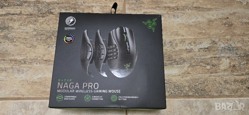 Мишка Razer Naga Pro - Безжична, снимка 1