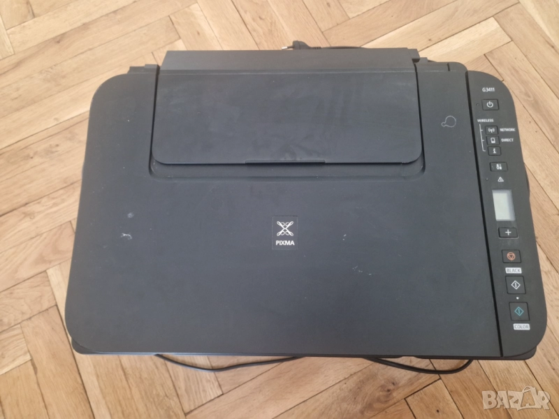 мастиленоструен принтер CANON Pixma G3411 WI FI сканиране, снимка 1