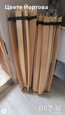 Стабилно и здраво до 120кг. С подарък два матрака единия е 86 на 186 ,другия е двулицев лятно и зимн, снимка 4 - Мебели за детската стая - 53729945