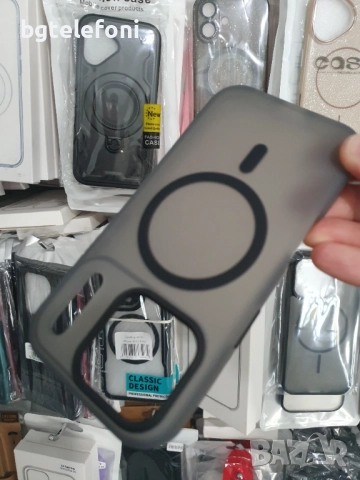 iPhone 17, Air ,17 Pro ,17 Pro Max  Magsafe Case Matt, снимка 8 - Калъфи, кейсове - 51726574