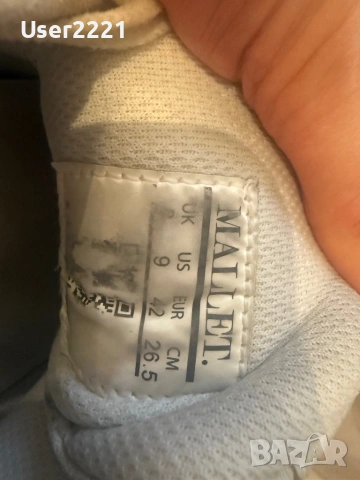 Оригинални мъжки сникърси Mallet, снимка 5 - Маратонки - 53430026