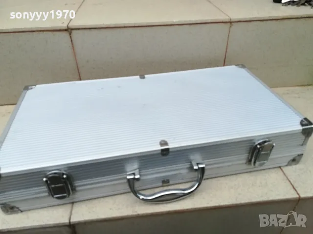 АЛУМИНИЕВ КУФАР ОТ ГЕРМАНИЯ 46Х23Х8СМ 2505251644