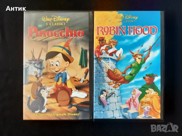 Колекция Видеокасети VHS Класика Walt Disney Анимация , снимка 6 - Колекции - 49547648