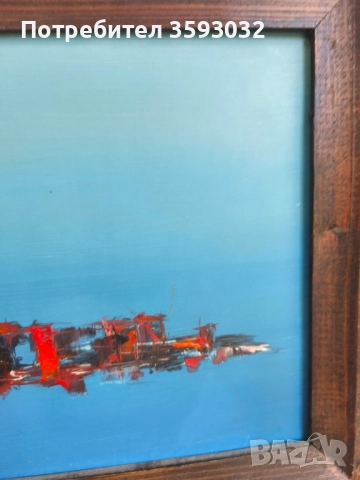 Две стари маслени картини , снимка 3 - Картини - 52162276