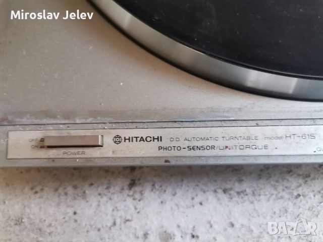 грамофон Hitachi ht -61s за части , снимка 2 - Грамофони - 45618999