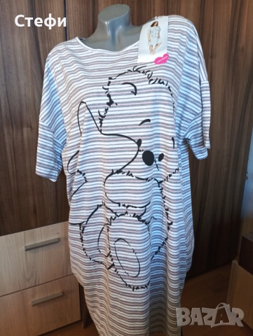 Дамска нощница 2XL едра серия, снимка 4 - Нощници - 51753067