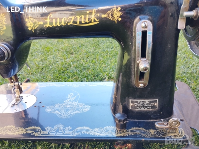 Шевна машина Lucznik Лучник модел 82, снимка 6 - Шевни машини - 52158562