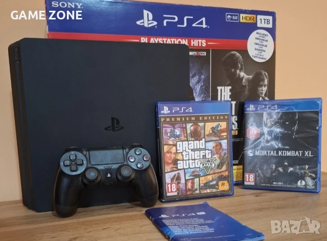 Playstation 4 Slim 1TB Гаранция 