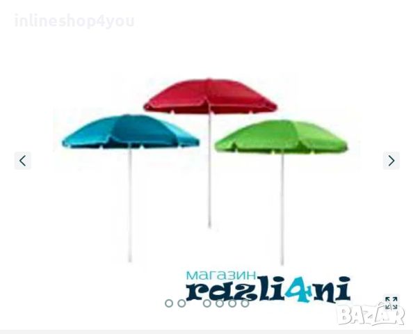 ГРАДИНСКИ ЧАДЪР, кръгъл чадър, плажен чадър