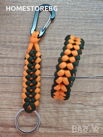 Изработка на Paracord гривни и ключодържатели във всякакви форми, снимка 2 - Гривни - 54002864