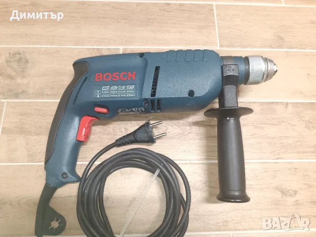 Ударна бормашина Bosch GSB 18-2RE 750 W, снимка 3 - Бормашини - 49171625