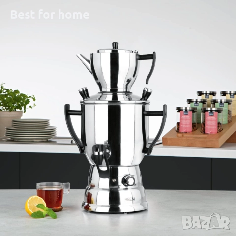 Самовар BEEM TEA-PERFECT - 3 л, снимка 6 - Аксесоари за кухня - 52633175