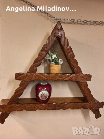 Етажерки за стена дъб , снимка 4 - Етажерки - 53966530