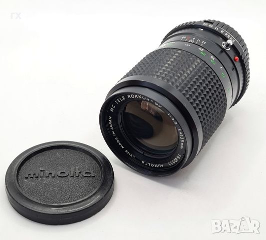 Minolta MC Rokkor QD 135mm , снимка 1 - Обективи и филтри - 45916365