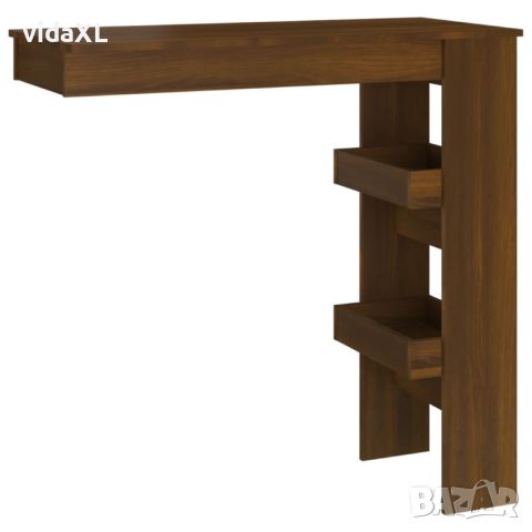 vidaXL Стенна кафяв дъб 102x45x103,5 см, инженерно дърво(SKU:817224, снимка 1 - Други - 46333674