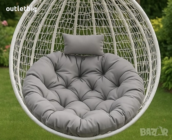 Градинска висяща люлка тип гнездо,яйце–Промоция!, снимка 6 - Градински мебели, декорация  - 52302531
