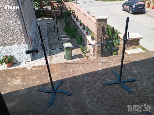 шиш с моторче за чеверме грил 